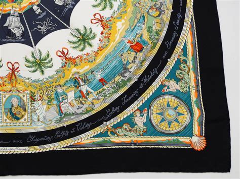 sandra laroche hermes ad stra per astra|Hermes Scarf Per Astra Ad Astra by Sandra Laroche 90cm Silk.